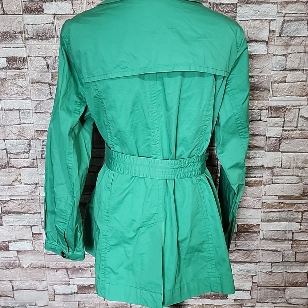 Gap Green Double Breasted Collared Jacket - image 2